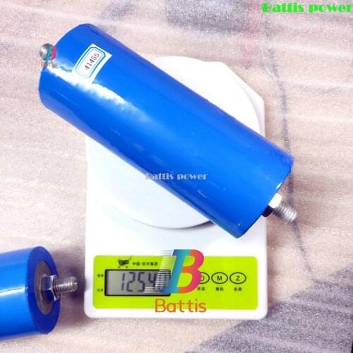 6pcs LTO 66160 2.4v 40Ah Lithium Titanate Battery Cell 2.3v 66160 10C 400A for Diy Pack 12v 14.4v Power Long Cycle Life in Stock