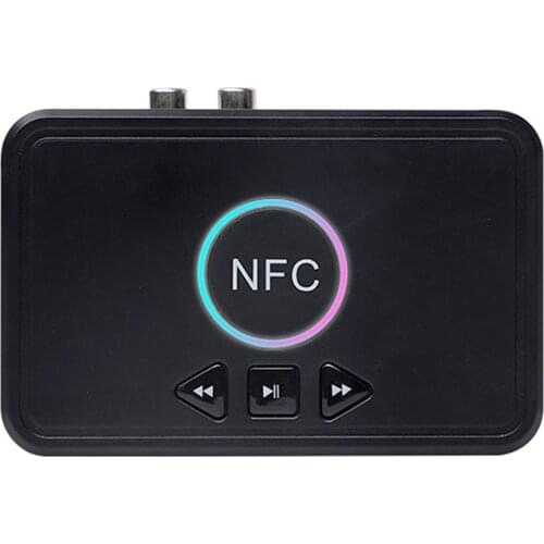 NFC5.0 Bluetooth Audio Receiver Wireless Audio Receiver 3.5mm 2RCA Jack Wireless HiFi Stereo Audio Adapter With USB Output