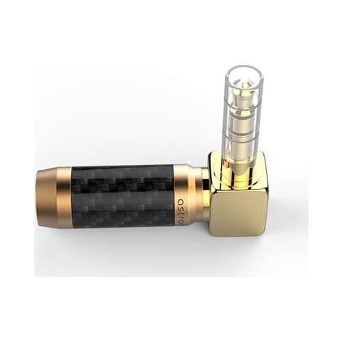 Astrotec Brand New Gold plated Brass 2.5mm 4 Pole Female to 3.5 mm 3 Pole /4.4 mm 5 Pole Male Universal Converter Adapter