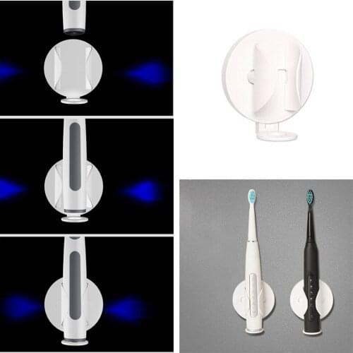 Electric Toothbrush Holder Bathroom Organizer Adhesive Wall Mounted Toothbrush Holder Bathroom Decor Storage Rack