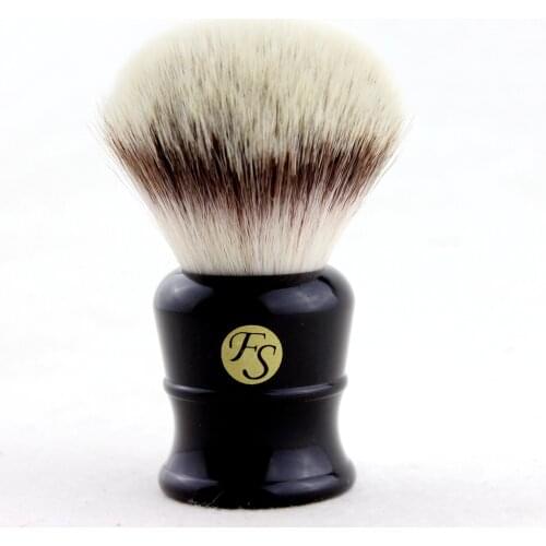 FS-28MM G4 Synthetic Fiber Shaving Brush Black Color Handle+FREE SHIPPING