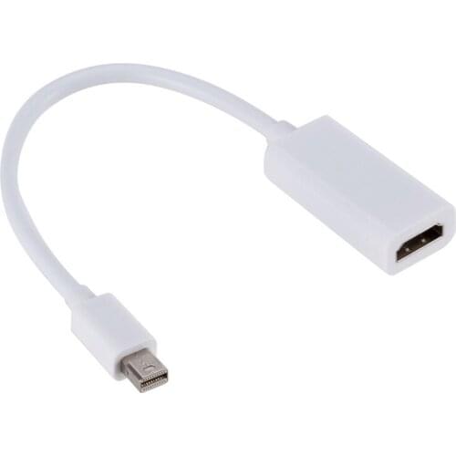 MINI DP TO HDMI-compatible Cable, Thunderbolt Interface, Mac To TV, Mini DP To HDMI-compatible 1080P 4K Adapter Cable