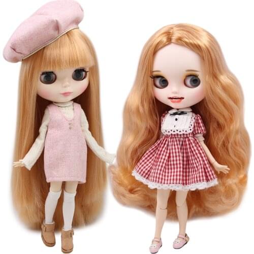 ICY DBS Blyth Doll Combo Series No.BL2240 Honey Blonde hair white skin JOINT body Neo 1/6 BJD ob24 anime girl