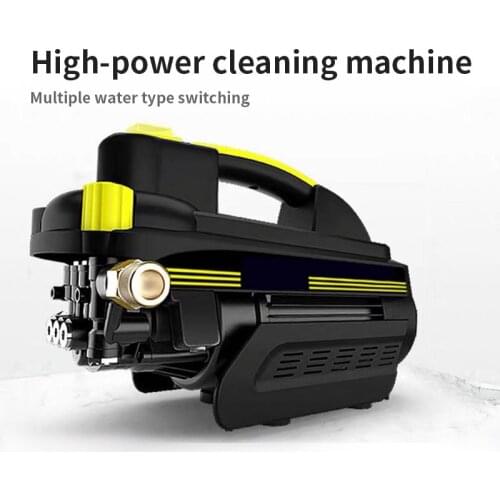 Powerful high pressure water pump car washing machine household 220v portable water gun washing machine