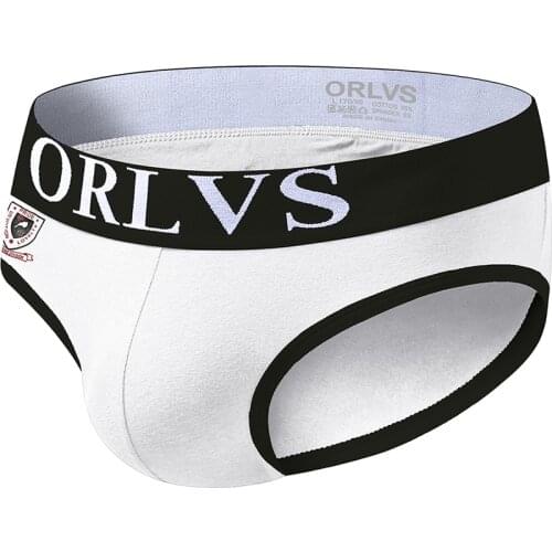 2020 ORLVS Brand mens underwear triangle underwear mens sexy underwear sports U convex pouch Mens briefs OR72