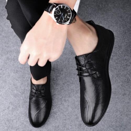 Sapatos sale hombre causal casual masculino de informales 2020 Mens zapatos mens shoe for fashion spring shoes black casuales