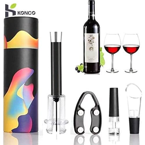 Wine Bottle Opener,Air Pump Corkscrew Air Pressure Vacuum Red Wine Corkscrew Opening Tool Kitchen Tools Bar Accessories Gift