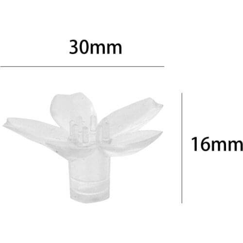 LED Garland Accessories 100PCS Soft silicone Cherry Flowers Decor for LED String Lights Holiday Lighting Christmas Holiday Decor