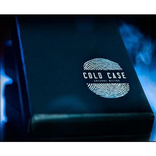 Cold Case by Greg Wilson (Gimmick),Close Up Magic Tricks,Fun,Illusions,Card Magic Props,Card Box Change Color