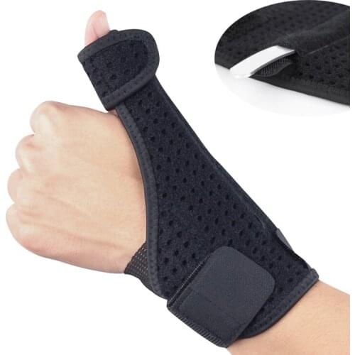 1 pcs Gym Wrist Thumb Hand Splint Support Brace Stabiliser Crossfit Arthritis Thumbs Wrist Protector Left Right