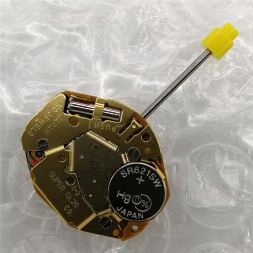 2 Pins Quartz Watch Movement with Battery for Miyota GL20 Electronic Watch Repair Parts
