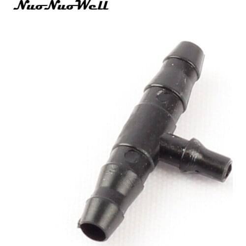 40pcs NuoNuoWell 4/7mm to 3/5mm Reducing Barbed Tee Three Way Hose Connector Garden Irrigation Watering Reducer Fittings