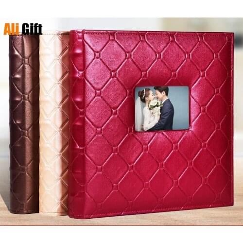 Photo album series 6 inches, 600 pieces of cortex plastic family album this insert type 6 inches