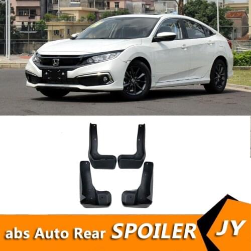 For Honda civic 2019-2020 Mudflaps Splash Guards Front With the color and rear Mud Flap Mudguards Fender Modified special