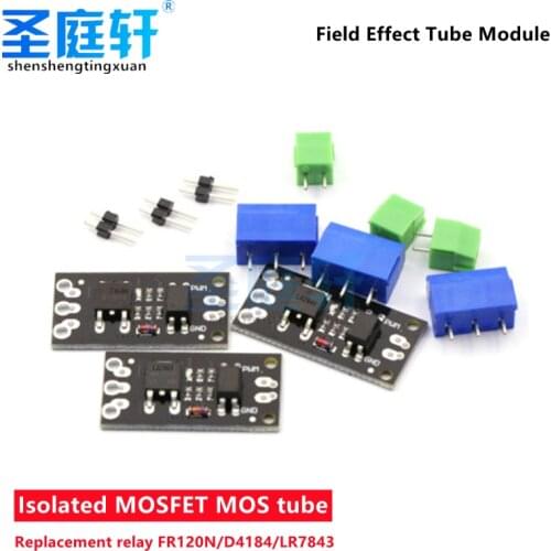 Isolation MOSFET MOS tube field effect tube module replacement relay FR120N LR7843 D4184
