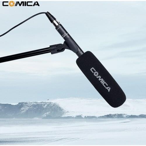 COMICA CVM-VP2 Shotgun Condenser Microphone Interview Photography Video Mikrofon Mic for Canon Nikon Sony Camera Camcorder