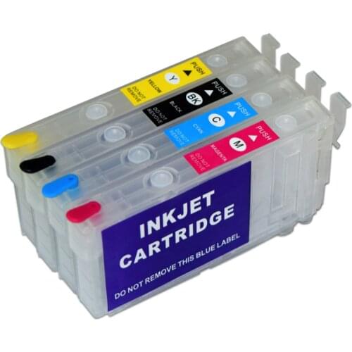 Europe T35XL T359XL T3591-T3594 Refillable Ink Cartridge with ARC Chip for Epson WF-4720 WF-4725 WF-4730 WF-4740 Printer