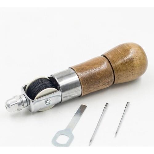 Leather Edge Stitching Groover Set Crease leather Craft For Handwork Hand Leather Tool