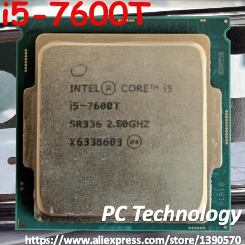 Original Intel Core i5-7600T i5 7600T 2.80GHz Quad-Core Quad-Thread CPU Processor 6M 35W LGA 1151 free shipping