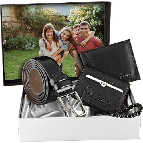 Personalized Photo Belt Wallet Business Card Rosary Set Souvenirs Hot Sale Ücretiz Cargo