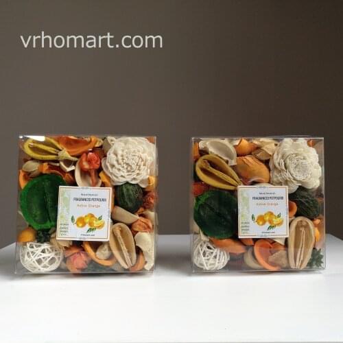 Primitive Bowl Fillers and Potpourri dried flowers petals active orange Fragrant batanical flowers boxes mixed flowers sachet