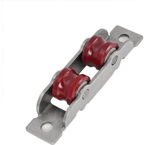 Free shipping window roller sliding door plastic steel window pulley concave stainless steel wheel mute nylon roller hardware