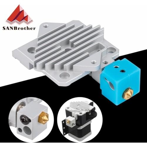 3D Printer Parts Titan Aero HeatSink aluminum Cooling block V6 titan Extruder Short Range Hotend 1.75mm Radiator 1pc