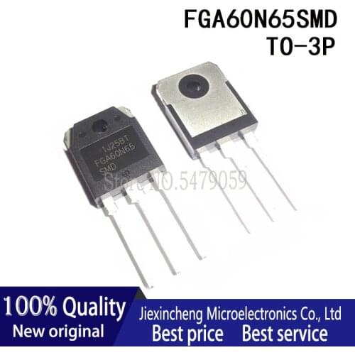10PCS FGA60N65 FGA60N65SMD TO-3P 60A 650V IGBT New original