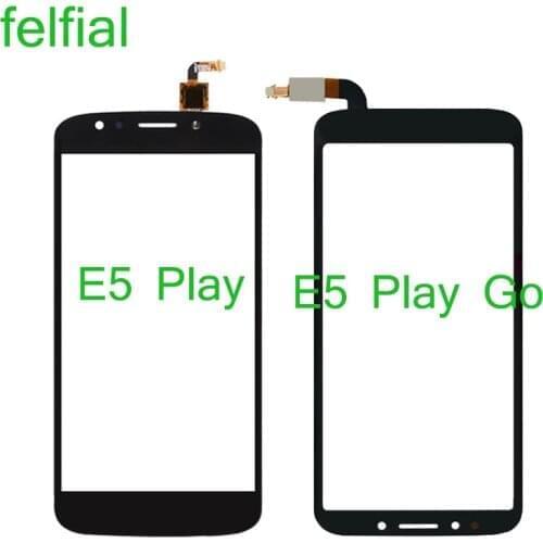 10Pcs/Lot For Motorola Moto E5 Play XT1920 XT1921 E5 Play Go Touch Screen Panel Sensor Digitizer Glass Lens Front LCD Outer