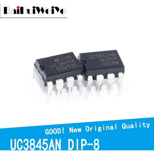 10PCS/LOT UC3845 UC3845AN UC3845BN UC3845B DIP-8 DIP8 New Original IC amplifier chip Good Quality Chipset