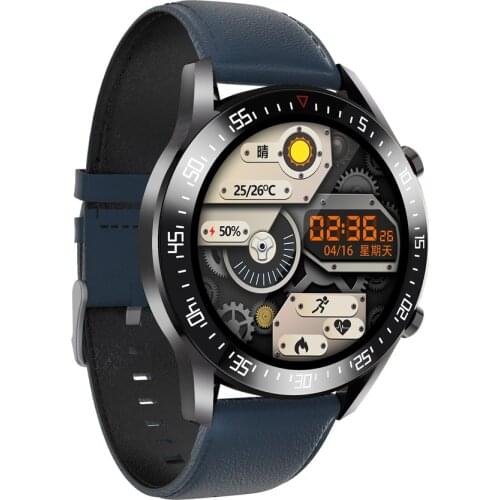 C2 Smart Watch Round Dial Men Smartwatch Full Touch Screen Heart Rate Monitoring IP68 Waterproof Fitness Sports Watch
