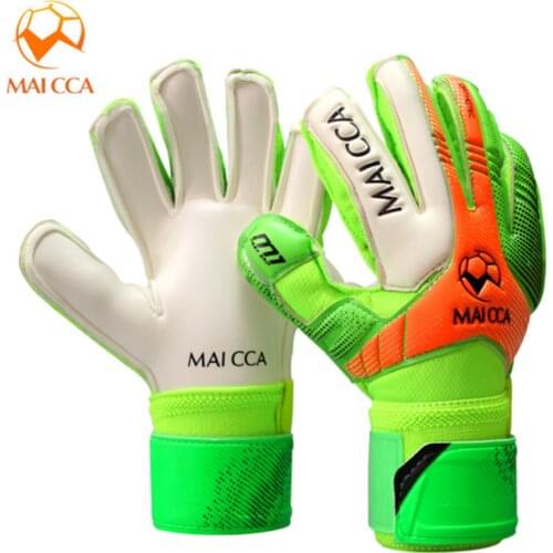 MAICCA Kids Soccer Goalkeeper Gloves Professional Football Goal Keeper Gloves Protection Boys Children Soccer Goalie Gloves