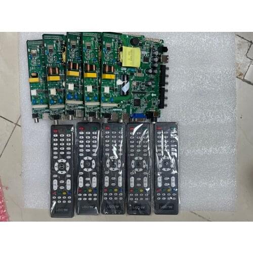 For LEHUA SKR.801/TP.V56.PB801 three in one board compatible V56.PB726 with remote control 32-40inch 35W