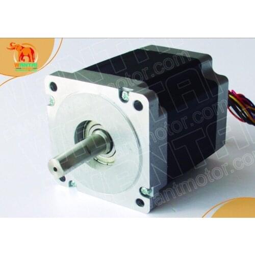 EU&USA Ship)4-Leads, 1 PC 85BYGH450C-060 WANTAI STEPPER MOTOR 1200N.cm,6.0A,151mm,3D Printer, CNC Engrave, Mill, cutting