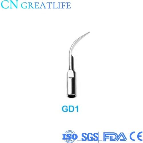 EMS DTE Woodpecker Style Scaler Tips GD1 5Pcs/Pack Dental Ultrasonic Scaler Tip Woodpecker Style Scaler Tips