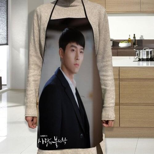 Hyun Bin Apron Oxford Cloth Waterproof Men/Women Kitchen Apron Household Cleaning For Home And Kitchen Accessories