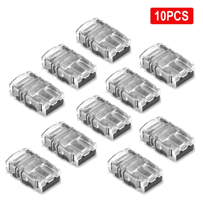 LED Connector 2/3/4/5/6Pin LED Strip Connector For RGB RGBW RGBWW 2835 3528 5050 LED Strip Light Wire Connection Terminal Splice