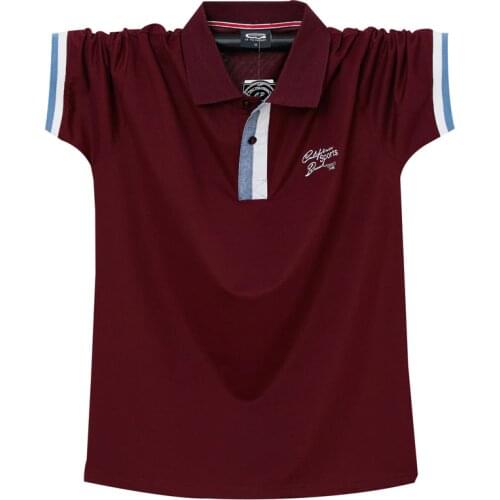 TOQUCL Cotton Comfort Men Polo Men Shirt Short Sleeve Solid Color Polo New Clothing Summer Streetwear Casual Fashion Male tops