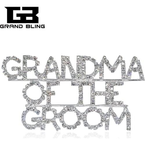 GRAND BLING Wedding Brooches For Clothes