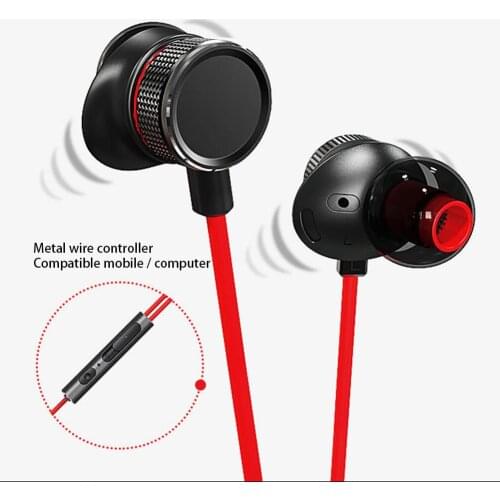 G15 In-Ear Noise Cancelling Gaming Earphone Audio Computer Headphone with Mic