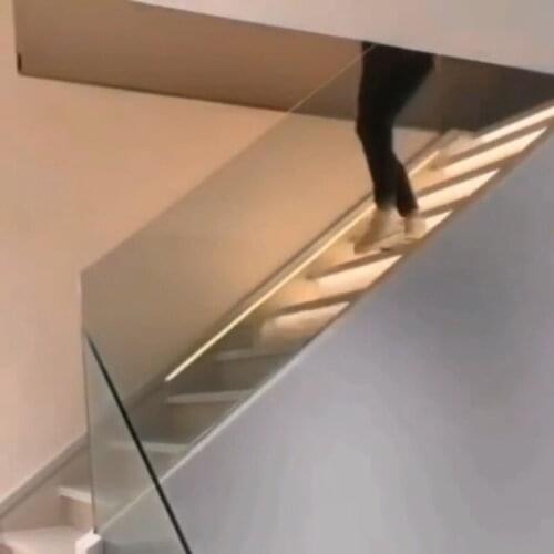 Intelligent Led Motion Sensor Led Strip Light Human Body Induction Motion Sensor Smart Stair Lighting