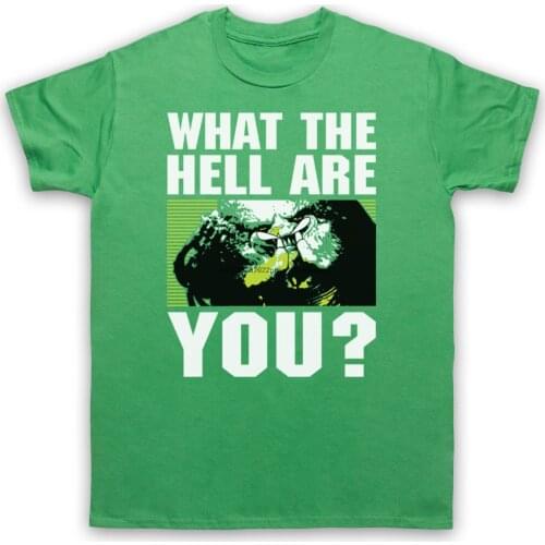 WHAT THE HELL ARE YOU THE PREDATOR ALIEN UNOFFICIAL T-SHIRT MENS LADIES KIDS