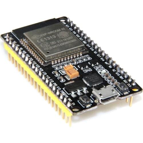 ESP32 rev1 Development Board WiFi+Bluetooth Ultra-Low Power Consumption Dual Core ESP-32 ESP 32 ESP8266 (Yellow pin welding)
