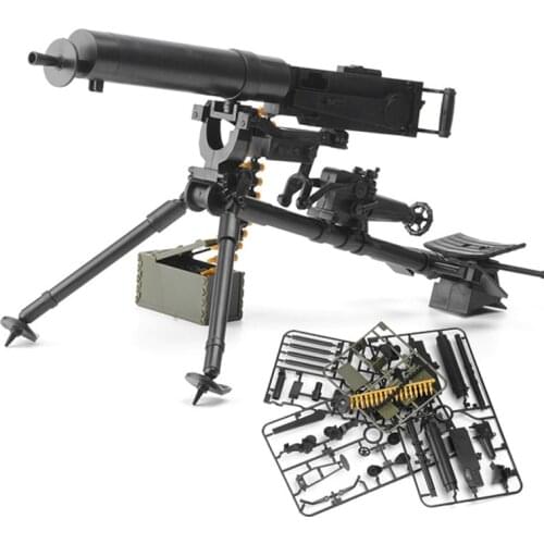 1/6 Scale MG08 Maxim Machine Gun Military Assemble Gun Model For Action Figure Accesssories Plastic Model Kit