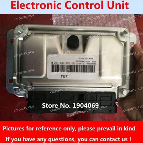 Engine Computer Board 0261B03382 M7.9.7 ECU Electronic Control Unit 0261B09097 3600010-71 JL475Q For Landwind Fenghua/Fashion