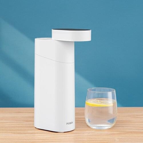 Rosou instant hot water dispenser mini portable kettle household instant electric kettle desktop pocket travel kettle