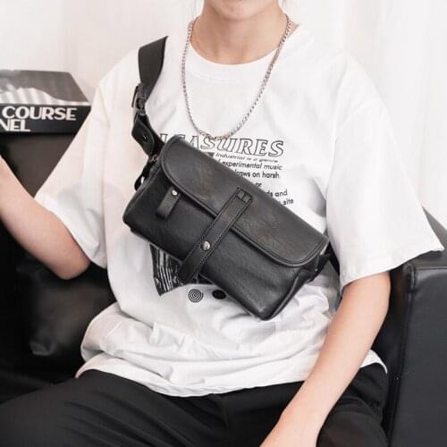 Tidog korea Square style Satchel fashion casual chest bag