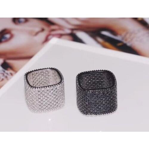 Designer Fashion 925 Sterling Silver Jewelry 3A Cubic Zirconia Party Ring