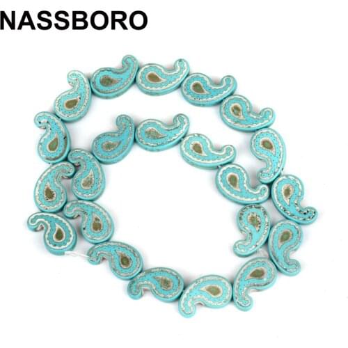 Fashion Music Symbol Synthetic Beads Loose Spacer Stone Beads 18*10MM 15"Diy Bracelet Necklace Jewelry Making Wholesale Handmade