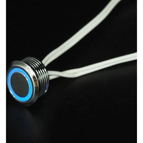 Touch switch module DC12V 60W Concealed ON/OFF Lamp control Low voltage DuPont connector for Display Cabinet Wardrobe Locker